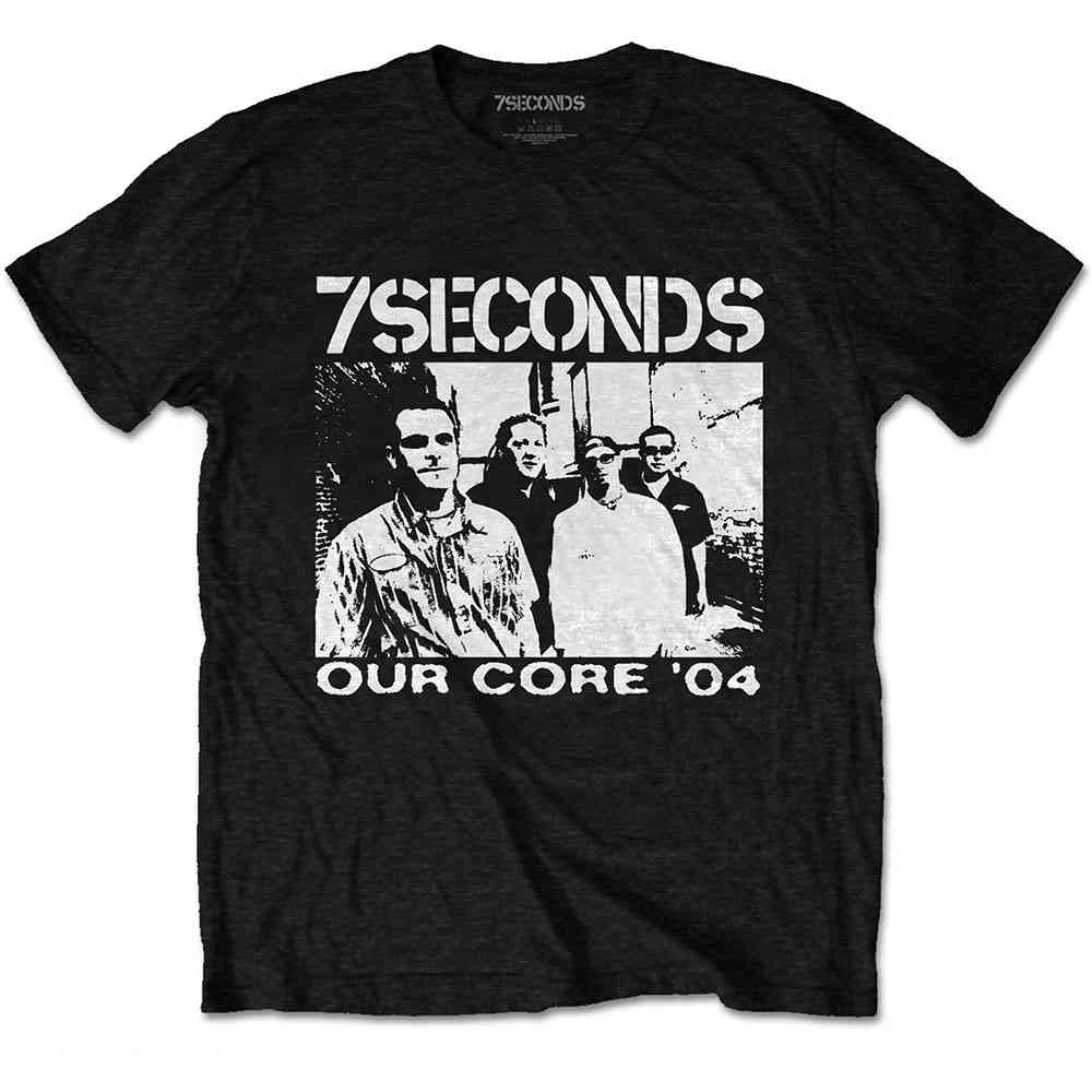 7 Seconds - Our Core Heren Tshirt - Zwart